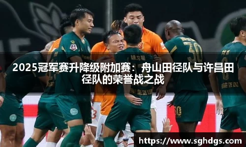 2025冠军赛升降级附加赛：舟山田径队与许昌田径队的荣誉战之战