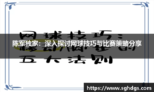 陈军独家：深入探讨网球技巧与比赛策略分享