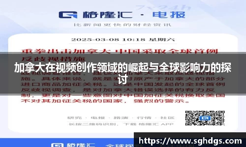 加拿大在视频创作领域的崛起与全球影响力的探讨